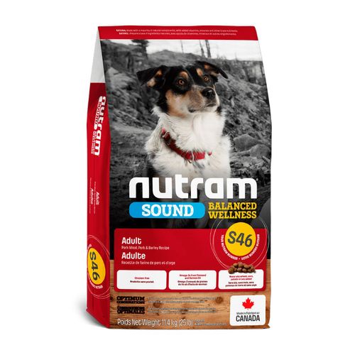 Nutram S46 Adult Pork 11.4 kg
