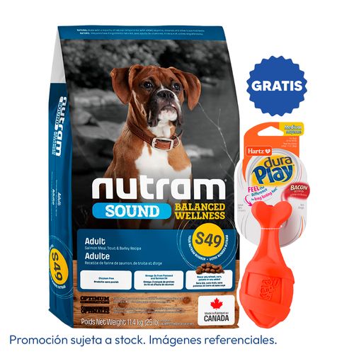 Nutram S49 Adult Salmon 11.4 kg