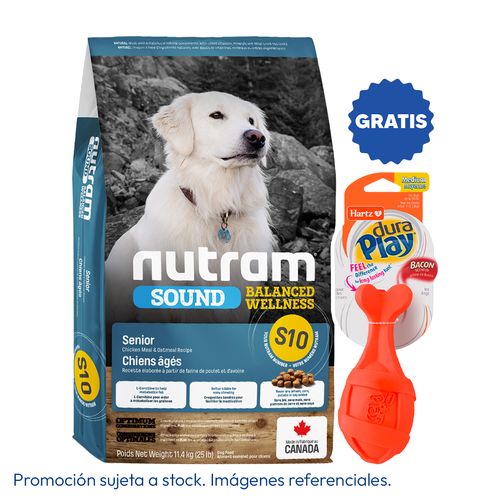 Nutram S10 Senior Chicken 11.4 kg