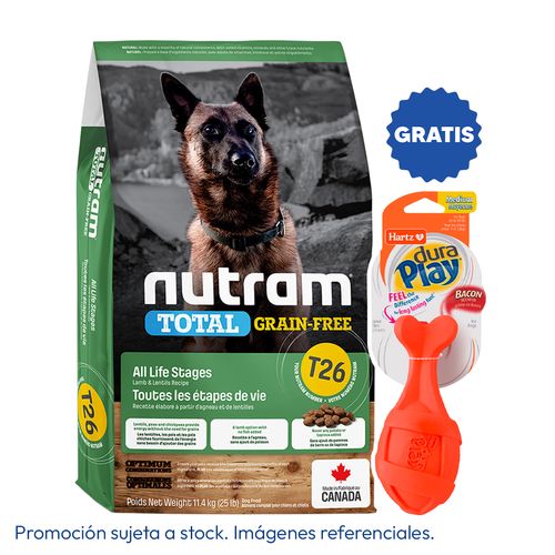 Nutram T26 All Life Stages Lamb 11.4 kg