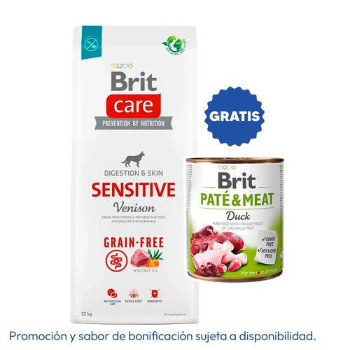 Brit Care Dog Grain-Free Sensitive Venison 12 kg