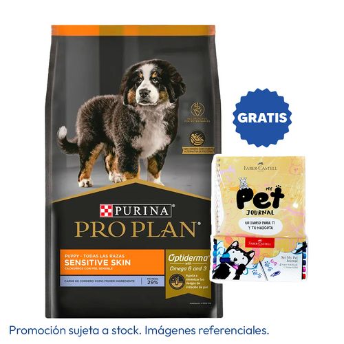 Pro Plan Cachorro Todas Las Razas Sensitive Skin Cordero 3 kg