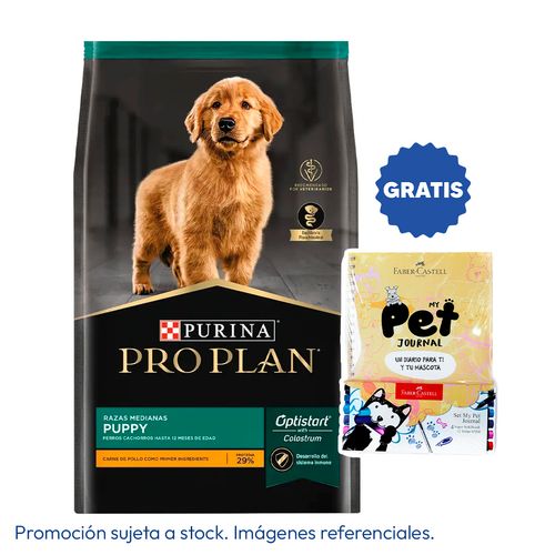 Pro Plan Cachorro Raza Mediana Pollo 3 kg
