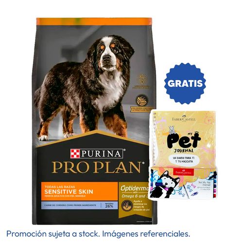 Pro Plan Adulto Todas Las Razas Sensitive Skin Cordero 3 kg