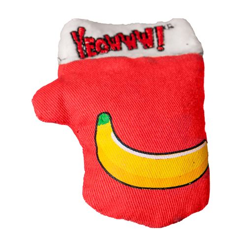 Yeowww Juguete Para Gatito Catnip Mitón Rojo