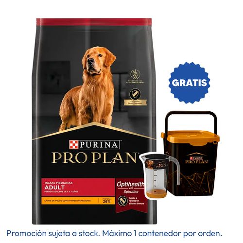 Pro Plan Adulto Raza Mediana Pollo 15 kg