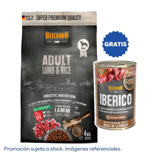 Belcando Adulto Cordero y Arroz 4 kg