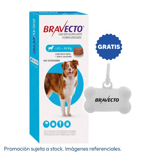 Bravecto 20 - 40 kg (1000 mg)