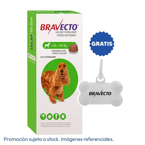 Bravecto 10 - 20 kg (500 mg)