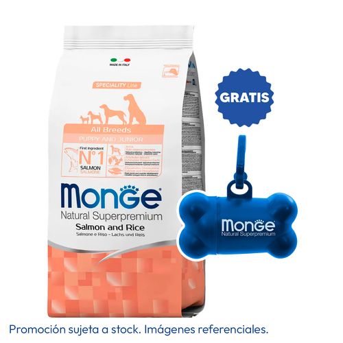 Monge Puppy All Breeds Salmón y Arroz 2.5 kg
