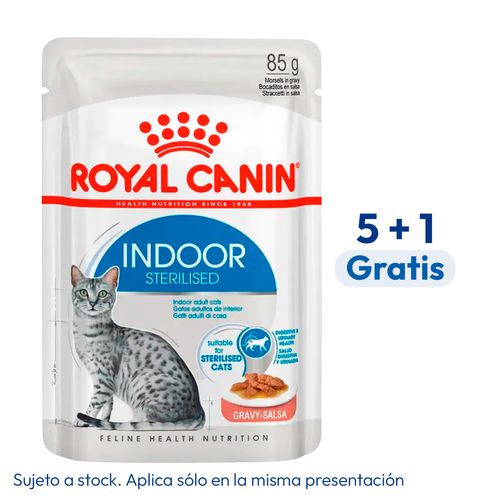 Royal Canin Indoor Sterilized Cat Gravy 85 gr