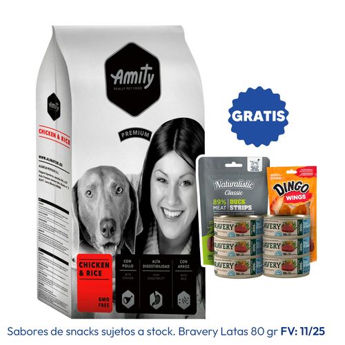 Amity Premium Chicken & Rice 3 kg