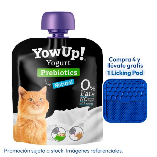 Yow Up Yogurt Para Gatos Prebiótico 85 gr