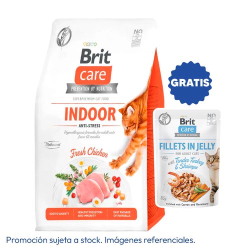 Brit Care Cat Indoor Anti-stress Chicken 2 kg