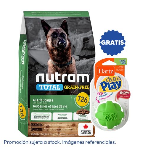 Nutram T26 All Life Stages Lamb 11.4 kg