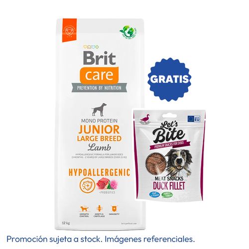 Brit Care Dog Hypoallergenic Junior Large Breed Lamb 12 kg