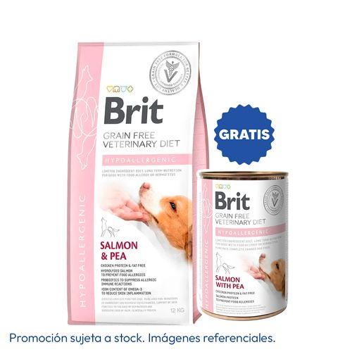 Brit Veterinary Diet Dog Grain Free Hypoallergenic 12 kg