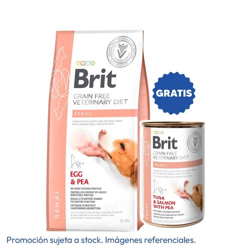 Brit Veterinary Diet Dog Grain Free Renal 12 kg