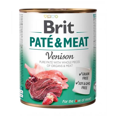 Brit Paté & Meat Venison 800 gr