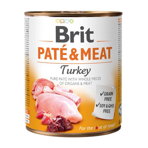 Brit Paté & Meat Turkey 800 gr