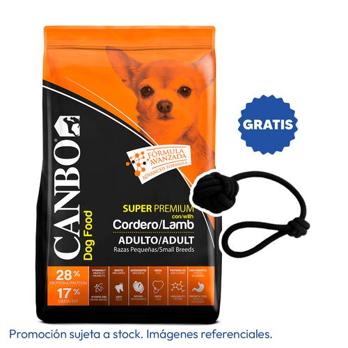 Canbo Adulto Raza Pequeña Cordero 7 kg
