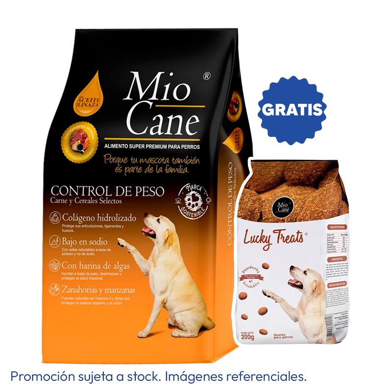 Mio Cane Super Premium Control De Peso 4 kg_LT