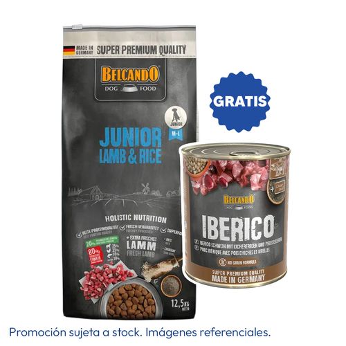 Belcando Junior Cordero y Arroz 12.5 kg