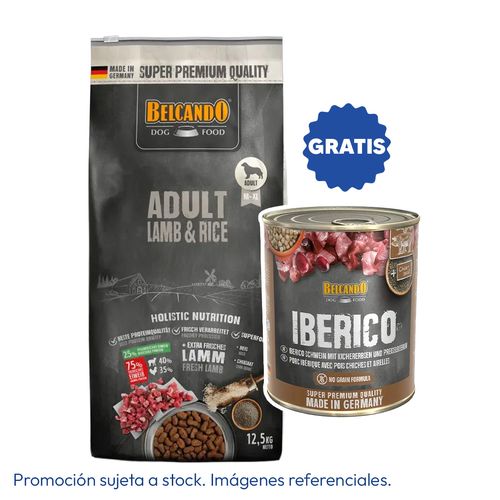Belcando Adulto Cordero y Arroz 12.5 kg