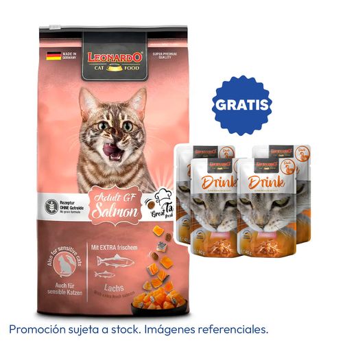 Leonardo Adult Cat GF Salmon 7.5 kg
