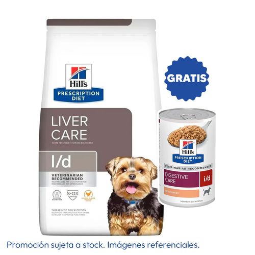 Hill's Prescription Diet i/d Alimento Para Perro Cuidado Hepático 8 kg