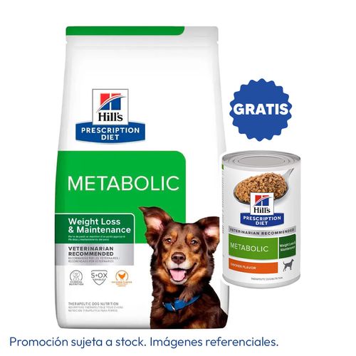 Hill's Prescription Diet Metabolic Alimento Para Perro Mantenimiento y Pérdida De Peso 3.2 kg