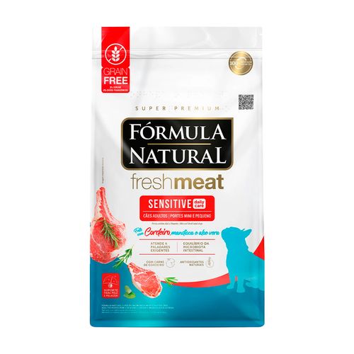 Fórmula Natural Fresh Meat Perro Adulto Mini y Pequeño Cordero 2.5 kg