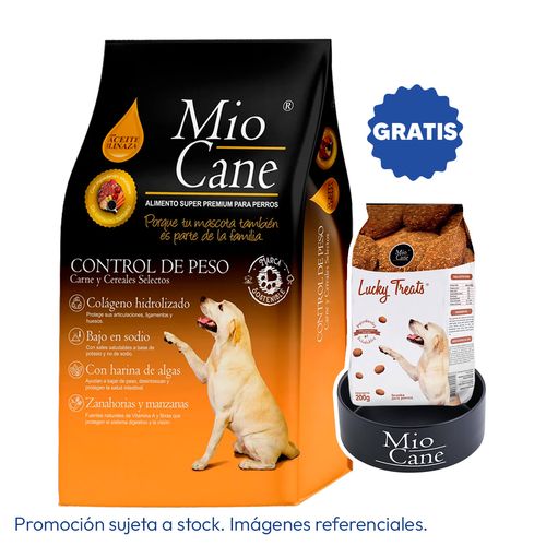 Mio Cane Super Premium Control De Peso 15 kg