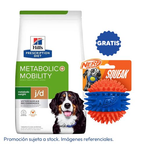 Hill's Prescription Diet j/d Alimento Para Perro Movilidad Articular 3.9 kg
