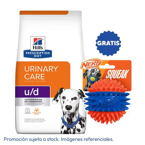 Hill's Prescription Diet u/d Alimento Para Perro Cuidado Renal 3.9 kg