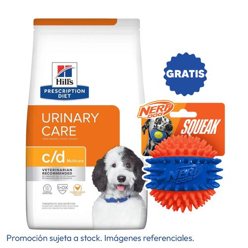 Hill's Prescription Diet c/d Alimento Para Perro Cuidado Urinario 3.9 kg