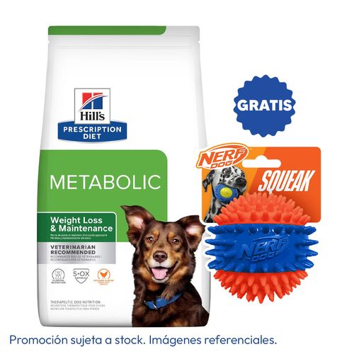 Hill's Prescription Diet Metabolic Alimento Para Perro Mantenimiento y Pérdida De Peso 3.2 kg