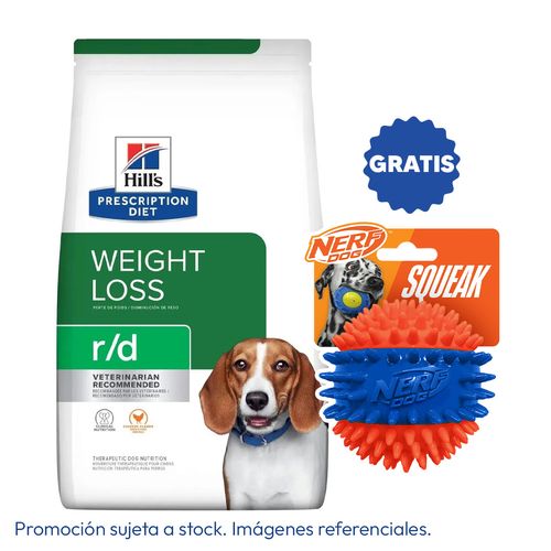 Hill's Prescription Diet r/d Alimento Para Perro Control De Peso 3.9 kg