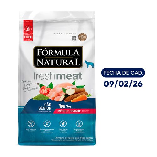 Fórmula Natural Fresh Meat Perro Senior Mediano y Grande Pollo 2.5 kg