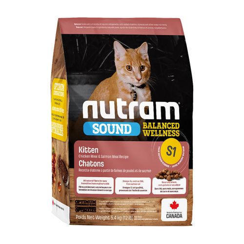 Nutram S1 Gato Kitten 5.4 kg