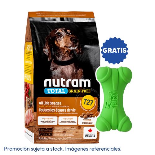 Nutram T27 Small Breed Turkey, Chicken & Duck 2 kg