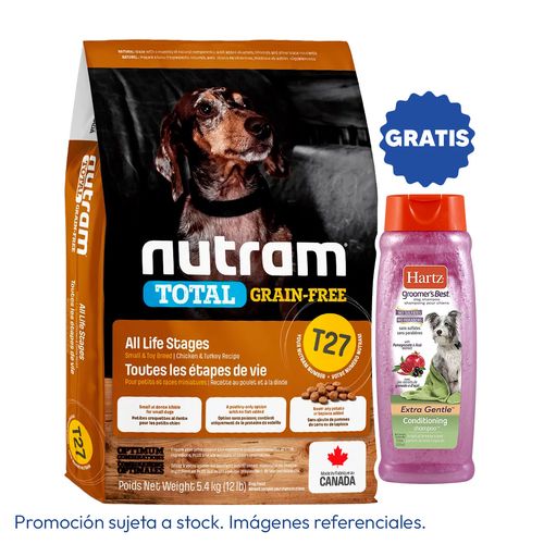 Nutram T27 All Life Stages Small & Toy Breed Chicken & Turkey 5.4 kg