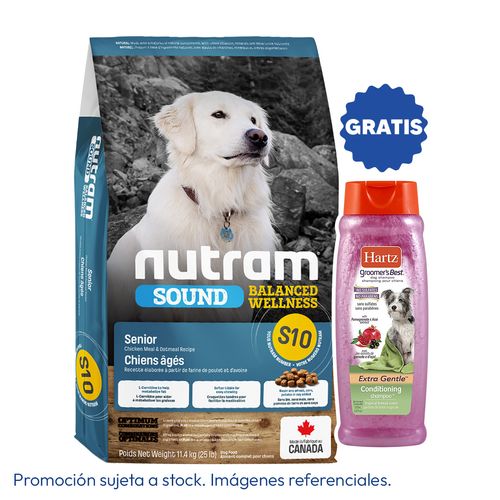 Nutram S10 Senior Chicken 11.4 kg