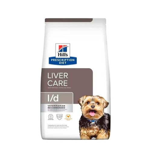 Hill's Prescription Diet l/d Alimento Para Perro Cuidado Hepático 8 kg