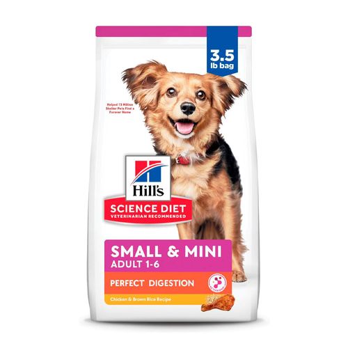 Hill's Science Diet Small & Mini Alimento De Cuidado Digestivo Para Perro Adulto 1.6 kg