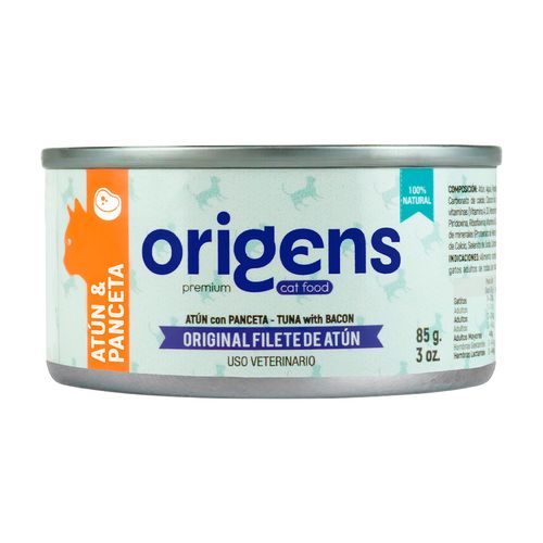Origens Filete De Atún Con Panceta 85 gr