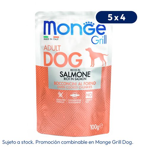 Monge Canine Grill Salmón 100 gr