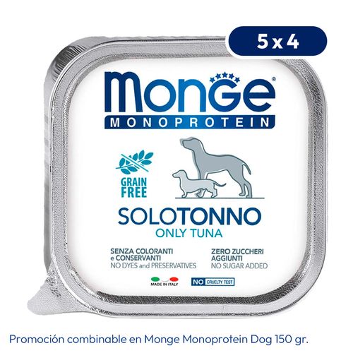 Monge Monoprotein Canine Atún 150 gr