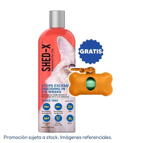 Shed - X Dermaplex Suplemento Nutricional Para Gato 237 ml