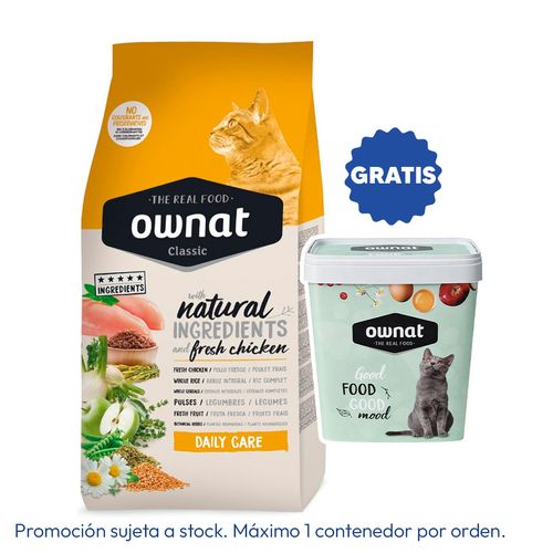 Ownat Classic Adult Cat Daily Care 15 kg